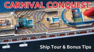 Carnival CONQUEST Ship Tour Reveals What They Don't Tell You
