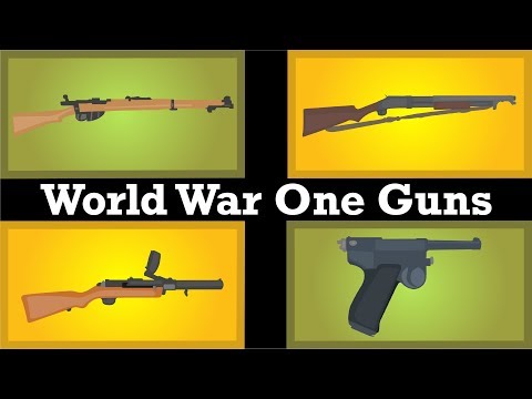 Guns of World War One (Great War) - History