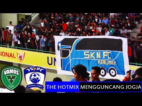 Chant The Hotmix, Suporter SKN FC Kebumen di Final Pro Futsal League 2018 [Live GOR UNY]