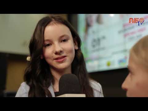 Daneliya Tuleshova - A short interview at Charity Fashion Show in Kiev (01.06.2019) (English subs)