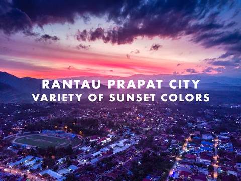 Rantau Prapat City in 4K