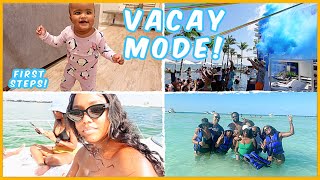 CELEBRATING MY MOM'S BIRTHDAY WITH MY FAMILY ON VACATION, MY NIECE'S FIRST STEPS & MORE | Ellarie