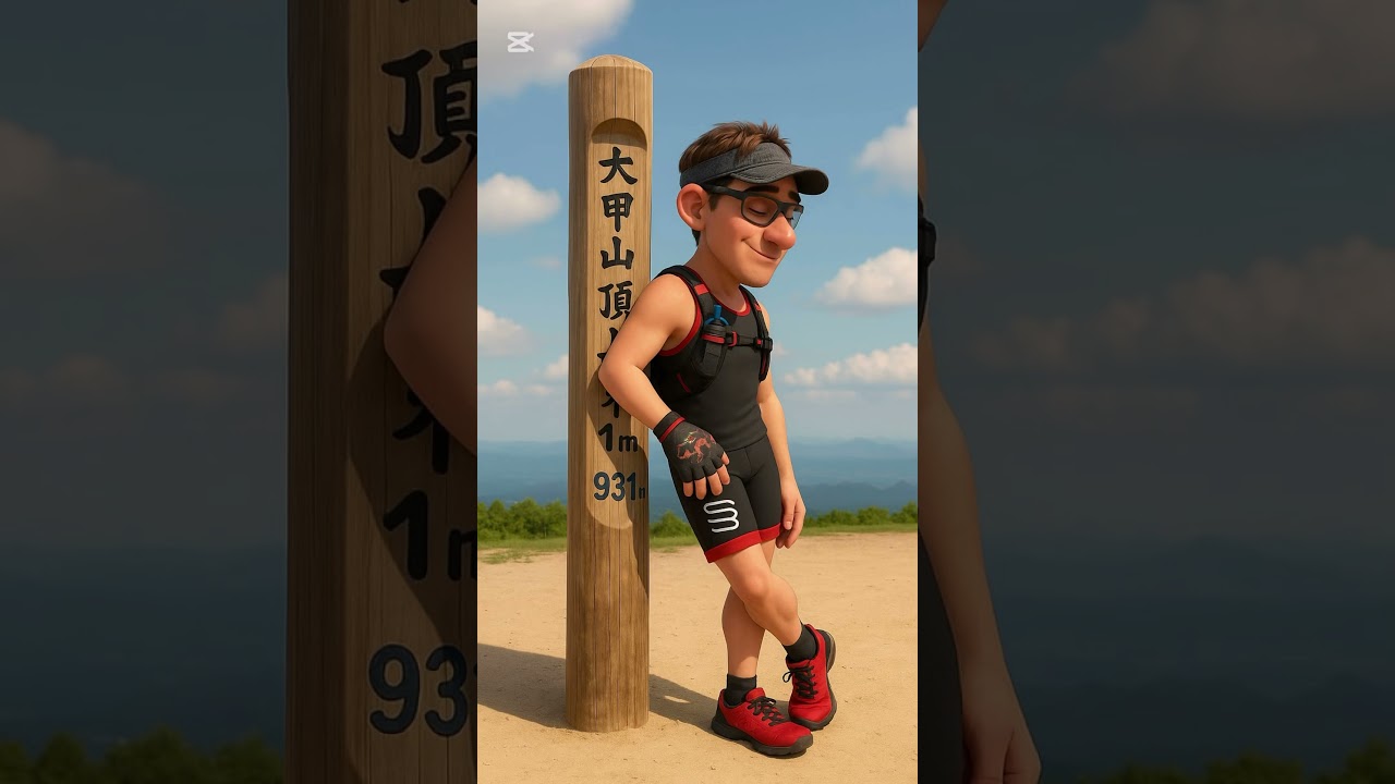 Trail Running Mt. Rokko. #chatgpt #ai