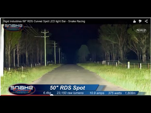 Rigid industries 50" RDS Curved Spot LED light Bar - Snake Racing