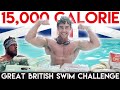 15,000 Calorie Great British Swim Challenge | Zac Perna ft Ross Edgley