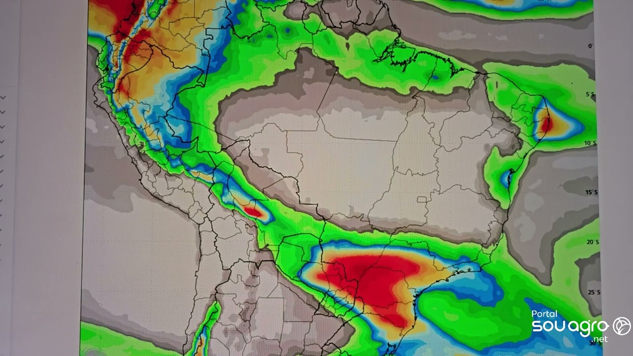 Muita chuva nos próximos dias em alguns estados do Brasil. Veja onde.
