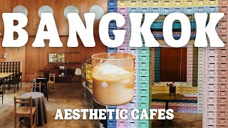Bangkok Cafe Vlog 🇹🇭 Aesthetic Cafes in Bangkok, Cafe Hopping, Coffee Shopping Haul, Thailand 2024