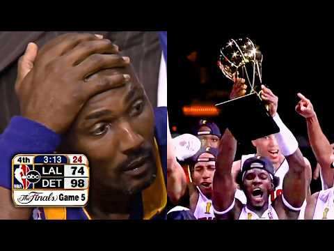 When The 2004 Pistons DOMINATED The Shaq & Kobe Lakers