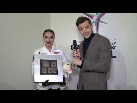 Alina Zagitova GP Final 2019 SP Me Voy Interview