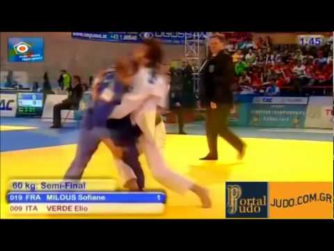 Sofiane Milous -60 Kg compilation judo (FRA)