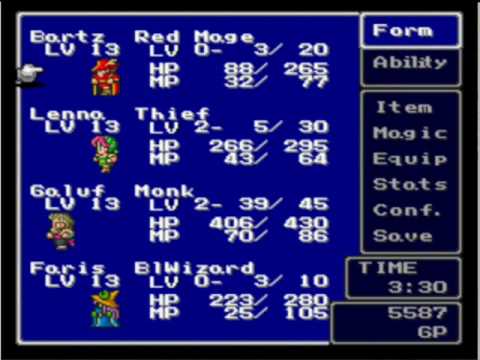 FFVPG Walkthrough: Part 19 - Path to Karnak