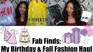 My Birthday & Fall Fashion Collective Jewelry, Clothing, & Shoe Haul