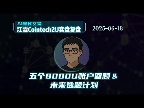 CoinTech2U: 5个8000U账户回顾&读评论&未来选题计划