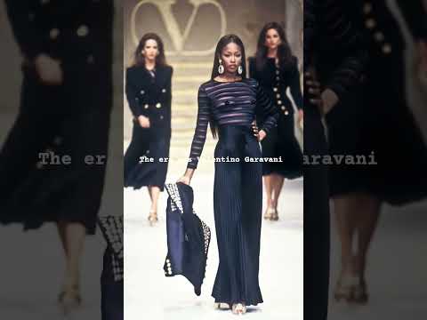 The era was Valentino Garavani #fashion #valentinogaravani #valentino #fashiondesigner #fyp #runway