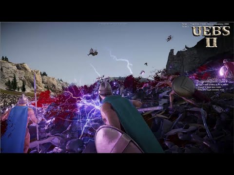 ELECTRIC SPEARS..!! 3,000 SPARTANS vs 1,000,000 PERSIANS | Ultimate Epic Battle Simulator 2 | UEBS2