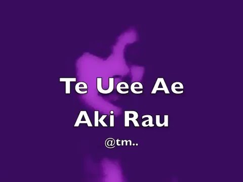 TE UEE AE AKI RAU_Camnam a.k.a Kamaraia - Kiribati@tm..