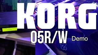 Video thumbnail for Korg 05R/W Demo by Sam Niverba