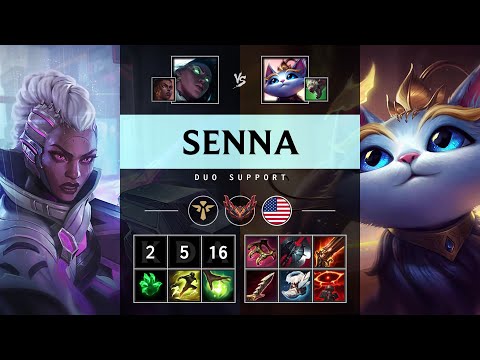 Senna Support vs Yuumi - NA Grandmaster Patch 25.13