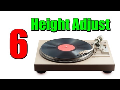RECORD PLAYERS: Height Adjust