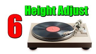 RECORD PLAYERS: Height Adjust