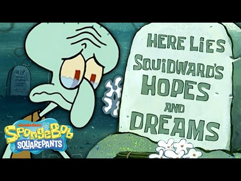 Squidwardは気分であること ?最も関連性のある瞬間｜スポンジボブ (Squidward Being a Mood ? Most Relatable Moments | SpongeBob)