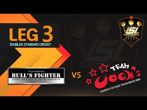 VSL Darts Super Match Week 4 - Bull's Fighter vs TEAM Jack's Match 1 Leg 3 DOUBLES S CR