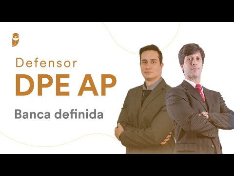 Defensor DPE AP - Banca definida!