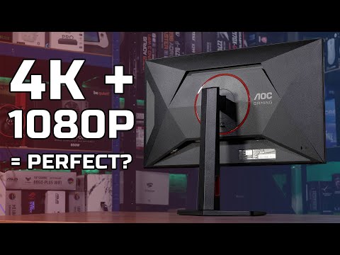 AOC U27G4R Review - 4K 160Hz AND 1080p 320Hz IN ONE MONITOR!