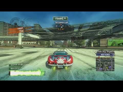 Montgomery Hyperion Rattler Burning Route - Burnout Paradise City - 52.33 Seconds