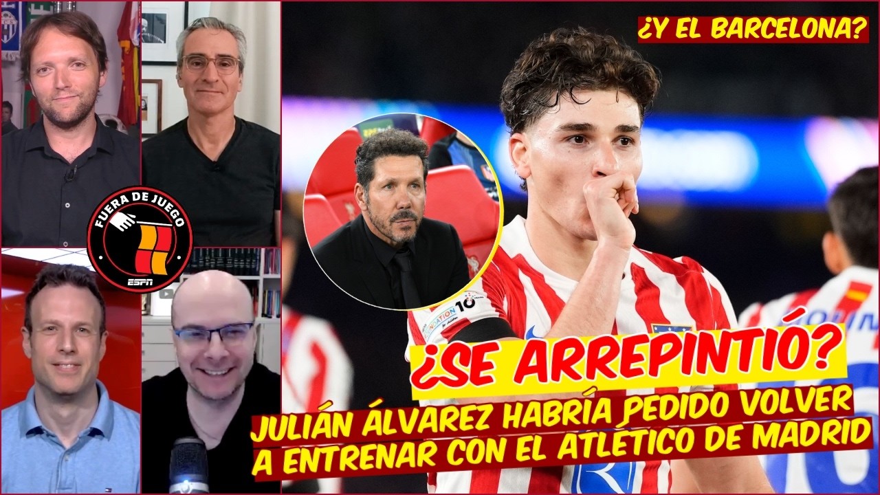POLÉMICO: Julián Álvarez NO HARÁ OLVIDAR a Lewandowski. No es un DELANTERO TOP 10 | Fuera de Juego