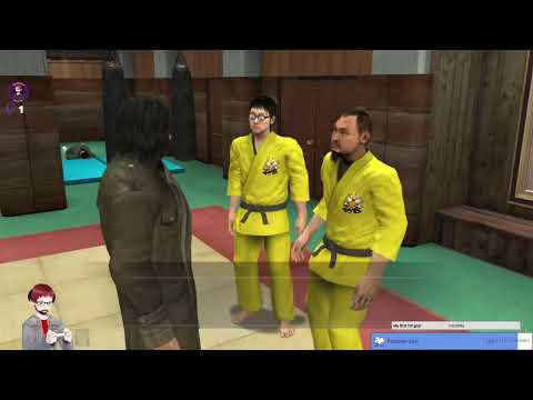 Saejima-sensei teches the basics. Diggy hole for a sword and techs - Yakuza 4 R Walktrough pt13