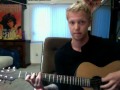 Oceans Divide how to play barely alive (acoustic ...