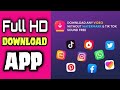 Full HD Video ডাউনলোড করুন All Social Media Video MP3 3GP MP4 HD 4K Download