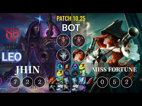 SB Leo Jhin vs Miss Fortune Bot - KR Patch 10.25