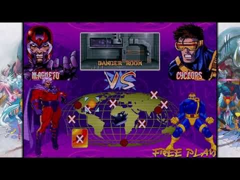 Magneto VS Cyclops X-men Children of the Atom