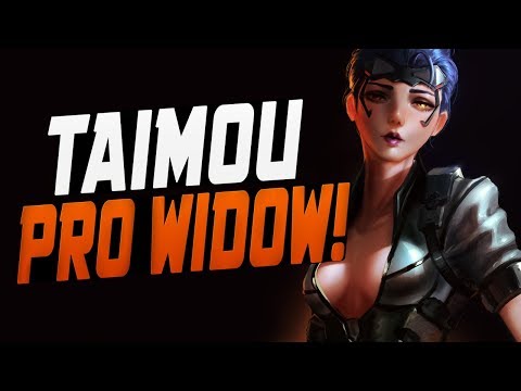 Pro Widow Gameplay by - Taimou! 45 ELIMS! [ OVERWATCH SEASON 15 TOP 500 ]