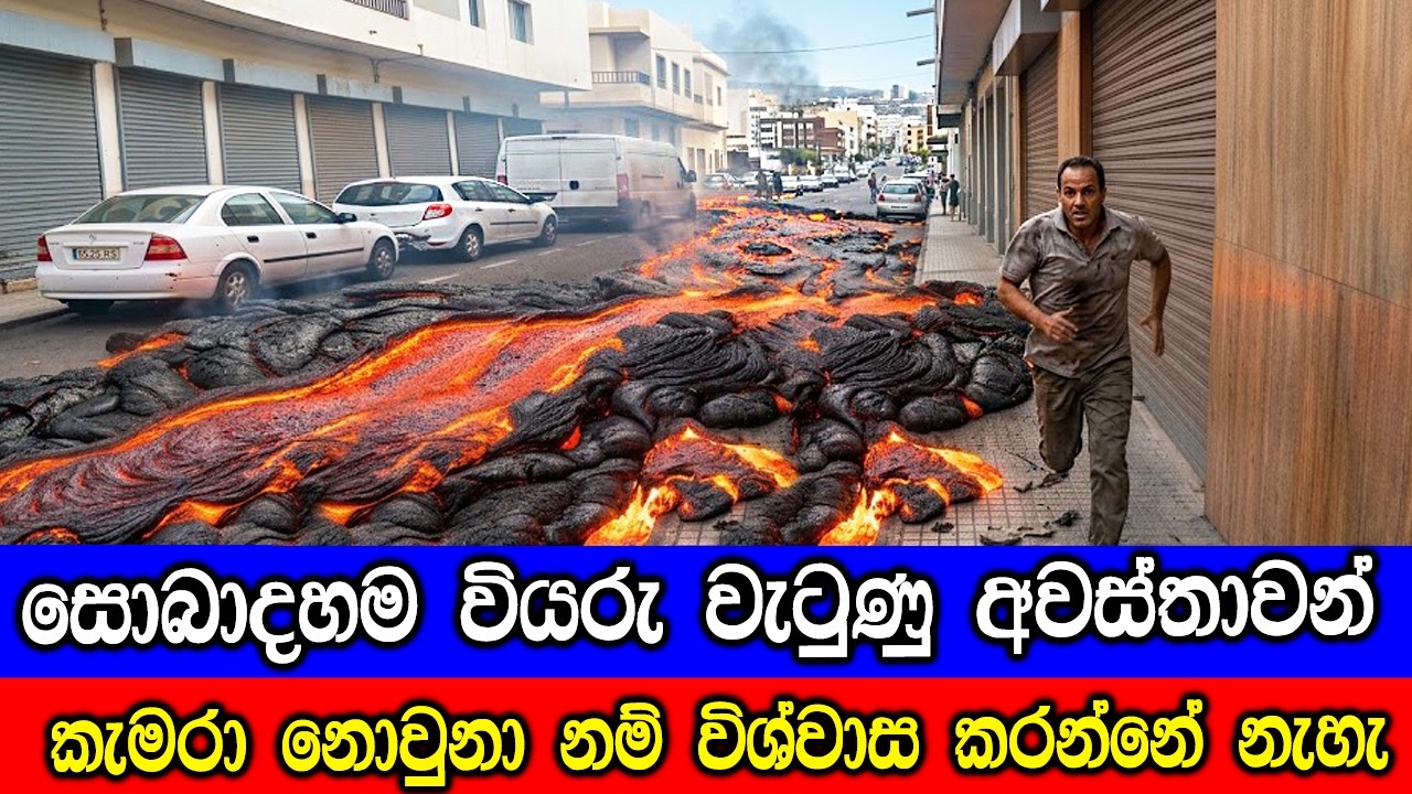 සොබාදහම වියරු වැටුණු අවස්තාවන්! Mother Nature Got Angry.