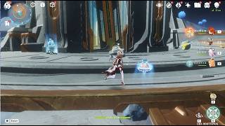 【原神】Luna8ウージエン生態圏の下（高速移送ステーションのエリア）：トレジャーコンパスLv2を使って宝箱を取っていくだけ（霜月：ウージエン生態圏