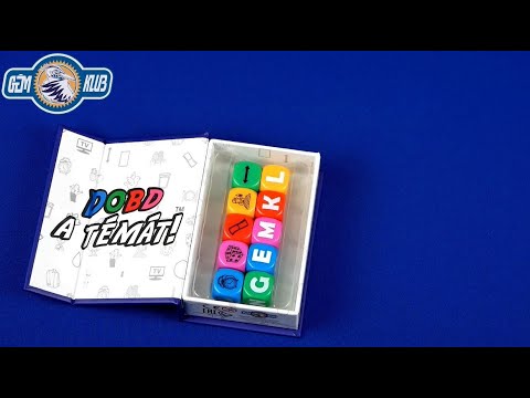 Dobd a témát! társasjáték bemutató - Gémklub
