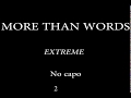 More than words - Extreme Easy Chords and Lyrics