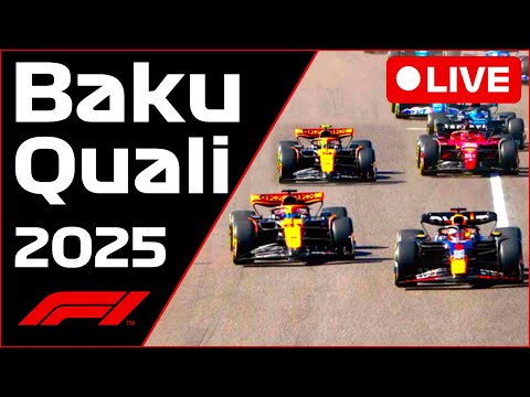 🔴F1 LIVE - Baku GP QUALI - Commentary + Timing