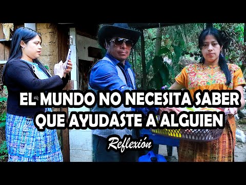 THE WORLD DOESN'T NEED TO KNOW YOU HELPED SOMEONE. Reflection