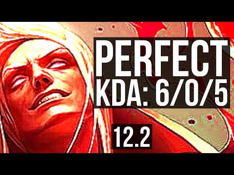 VLADIMIR vs LISSANDRA (MID) | 6/0/5, 800+ games, 1.4M mastery, Dominating | KR Diamond | 12.2