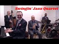 Rossano Sportiello, Ken Peplowski, Frank Tate, Dennis Mackrel;  a Swingin' Jazz Quartet !
