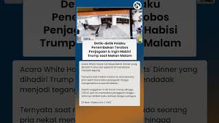 Detik-detik Pelaku Penembakan Ingin Habisi Trump & Nekat Terobos Penjagaan