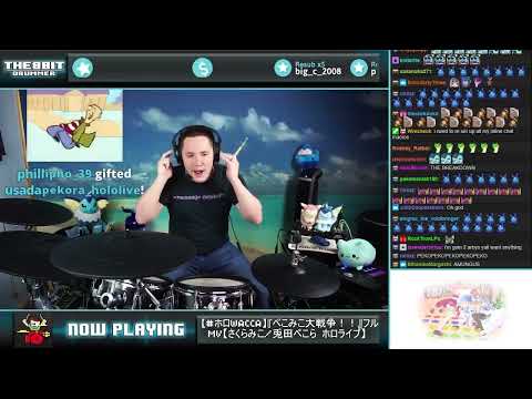 The8BitDrummer // Usada Pekora & Sakura Miko - PekoMiko Daisensou