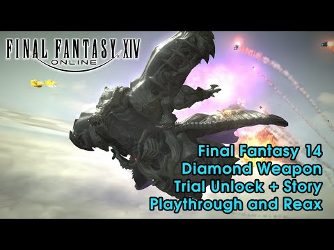 Final Fantasy 14 5.5 Diamond Weapon Trial Unlock Story and Reactions