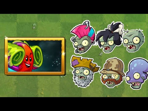 Rhubarbarian level 1 Vs All Zombies - (yeet)