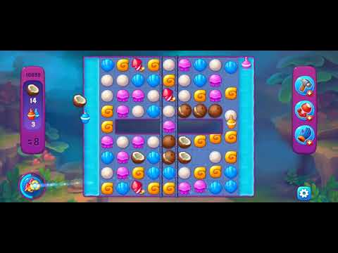 Fishdom Super Hard Level 10898 (with ingame lightning and bomb boosters) @choraelmin