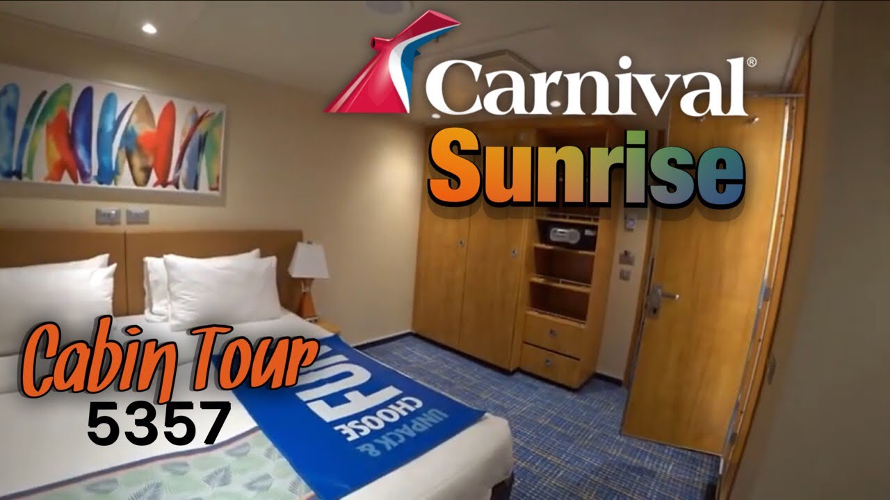 Carnival Sunrise - Cabin 5357 - Video 1